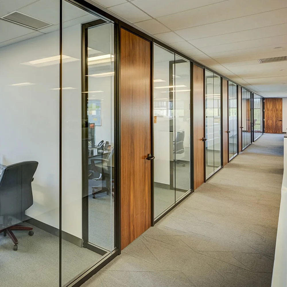 China Suppliers Interior Doors Glass Partitions Wall for Office [egood partition]