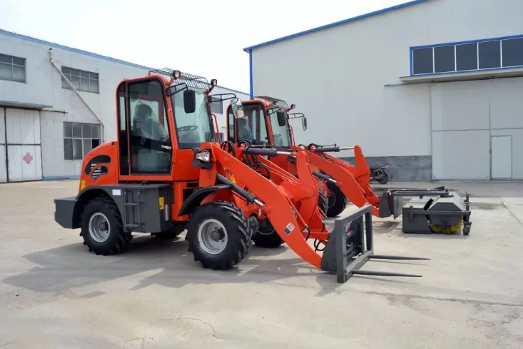 0.8ton 1ton  1.2 ton chinies new design mini gardenwheel loader