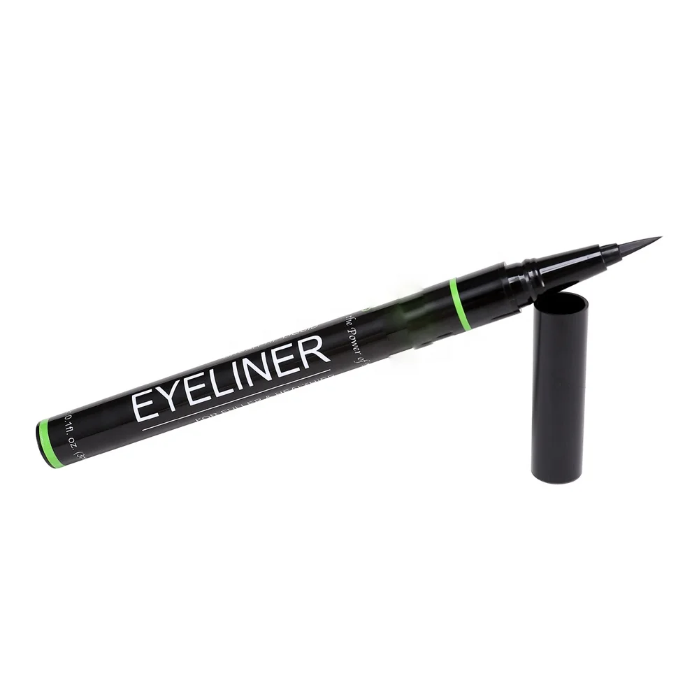 100PCS Small MOQ Custom Logo Private Label Korean Cosmetics Waterproof Long Lasting Vegan Natural Liquid Eyeliner for Makeup