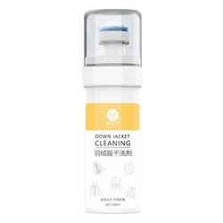 100ml Down jacket dry cleaning agent with brush head clothing degreasing  decontamination free washing down