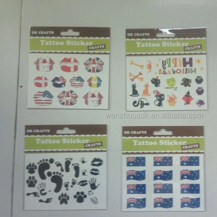 Finger Tattoo Stickers/henna Tattoo Stickers Imported French Tattoo Paper Gold Supplier  Design Transfer to Body Factory