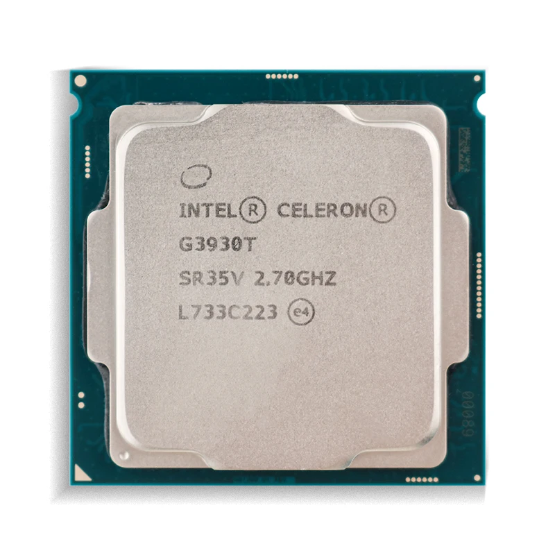 Для процессора Intel Celeron G3930T 2M Cache 2 70 ГГц двухъядерный процессор