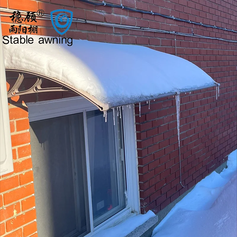 Cheap and cost-effective screws for polycarbonate  awning