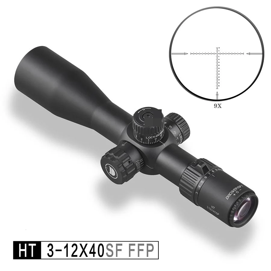 Discoveryopt 2023 Новый HT 3-12X40SF FFP водонепроницаемый