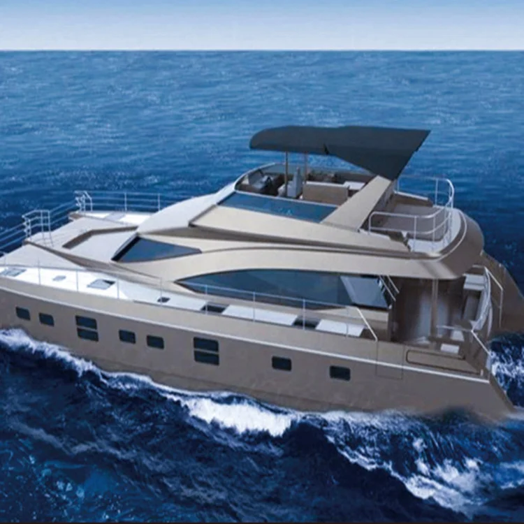 65ft Роскошная морская рыболовная яхта из алюминиевого сплава Спортивная скоростная лодка с сертификатом CE