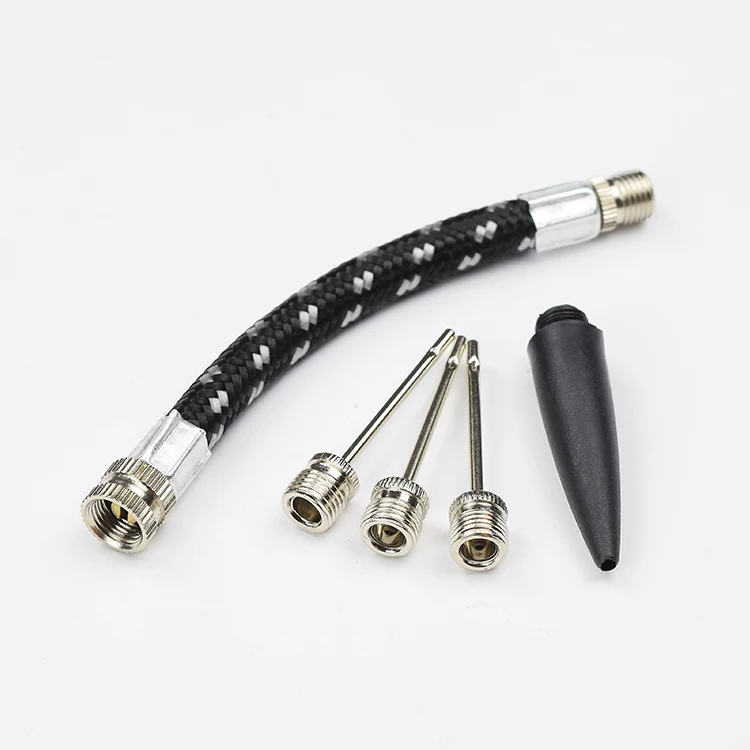 Factory Customized package Inflatable Air Valve Adaptor Stainless Metal Pump Pin Sports Ball Inflating Pump Needle