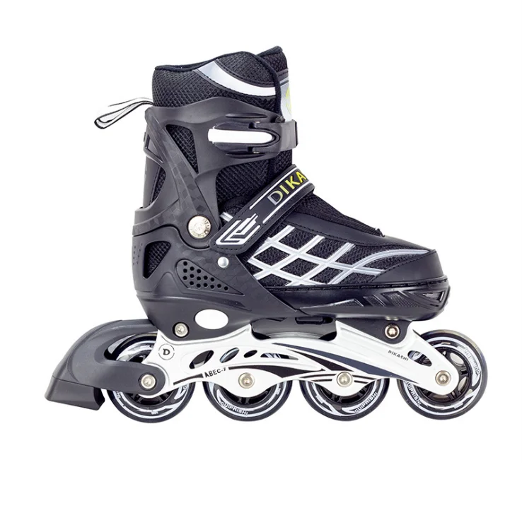 New technology detachable inline skates cheaper shipping cost LED 4 wheels inline roller quad skates old fashioned roller skates
