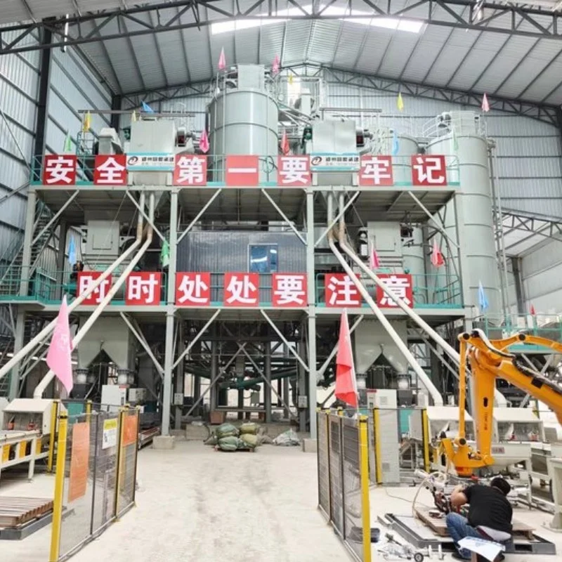 dry mortar mixing machine Thermal mortar mix equipment twin shaft paddle non-gravity mixer  1-5 Ton China Dry Mortar Mix Plant