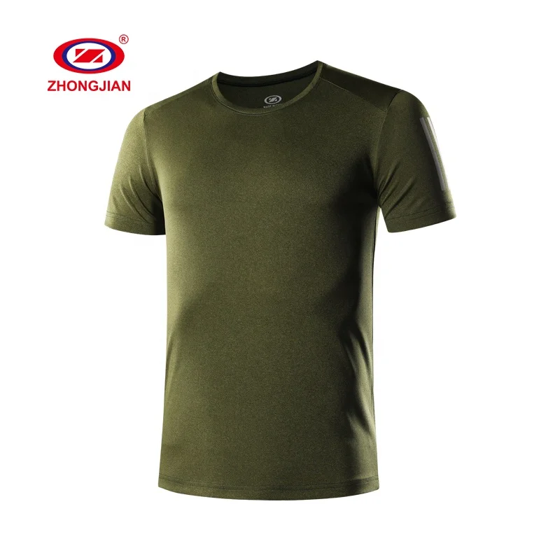 Custom new design your own sublimation sports Casual mens workout fitness slim fit gym t shirt