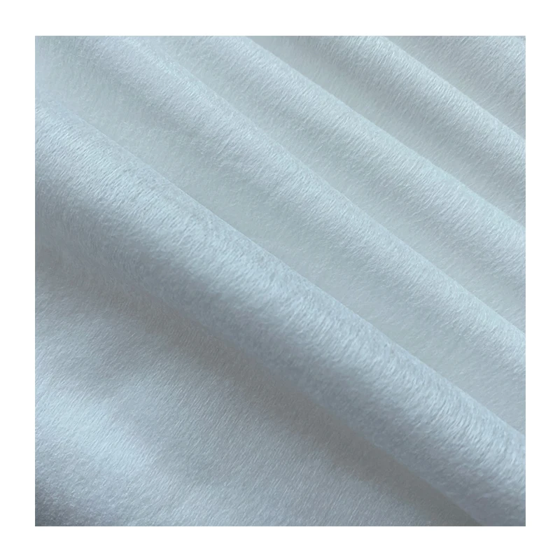 Household wet towels raw materials 100% polyester parallel plain spunlace nonwoven fabric