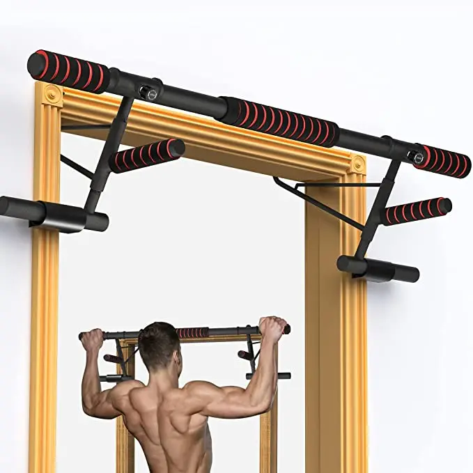 Pull Up Bar for Doorway Chin Up Bar for Home Workout Training Equipment for Men Ergonomic Design Hand Bar