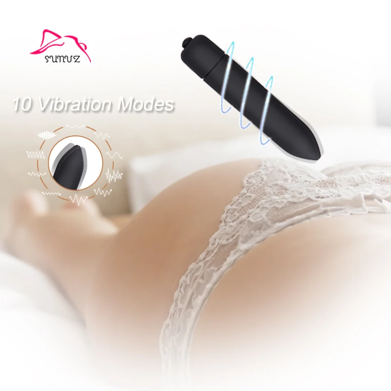 Sunfoo OEM Mini Bullet Vibrator Female Sex Toy G-Spot Vaginal Batteries Clitoral Stimulator Massager