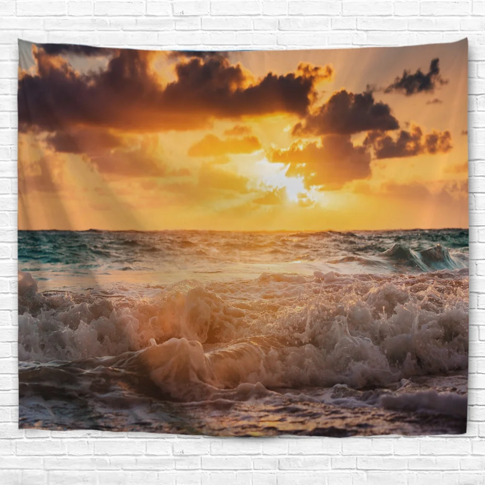 New beautiful creative UV printed bedroom carpet hanging wall 3d poster