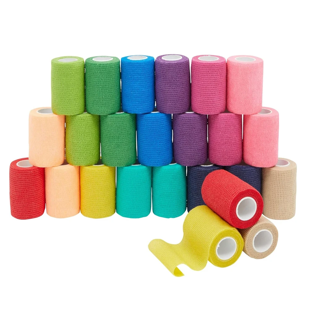 Bandage 10 Cm Nonwoven Self-Adhesive Animal Leg Horse Supplies Horseshoe Wrap Elastic Adhesive bandage for horse