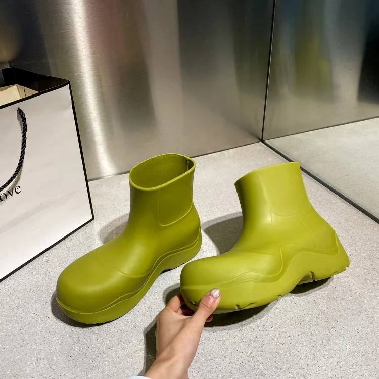 Дизайнерские фирменные стельки Sepatu из натуральной кожи для использования на открытом воздухе ботильоны Роскошные водонепроницаемые резиновые