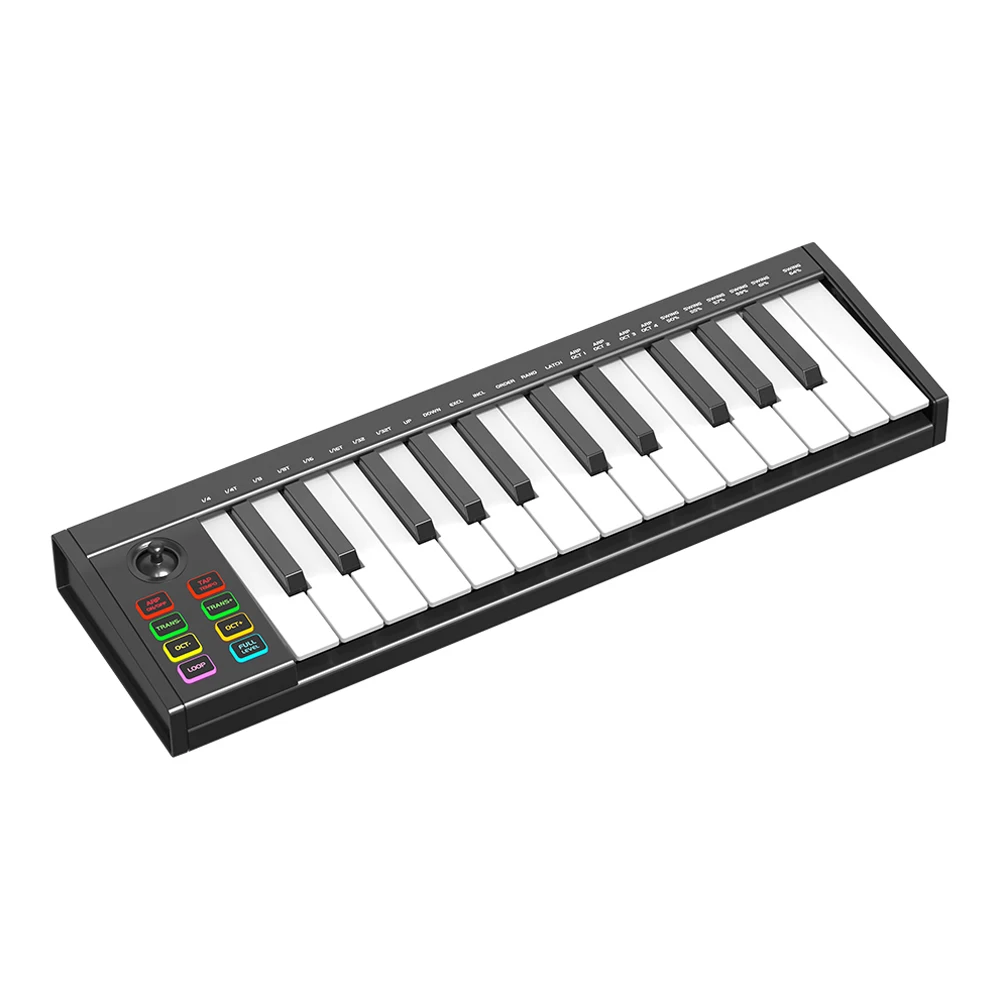 2025 promotion LED Screen 25 keys MIDI controller  electronic piano arranger Computer Music Instruments MIDI Keyboard