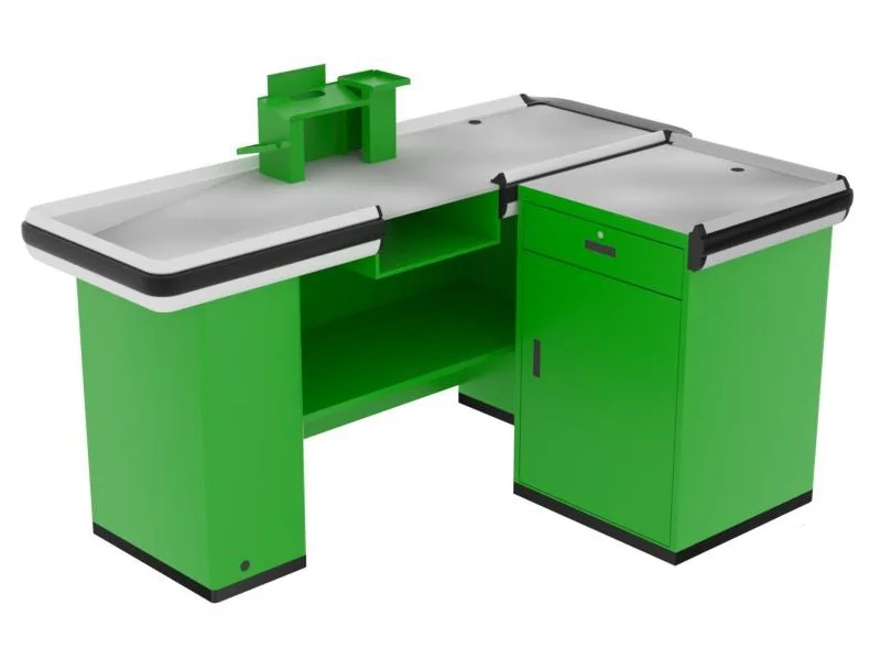 Modern Design Grocery Store Supermarket  Checkout Counter Cashier Table