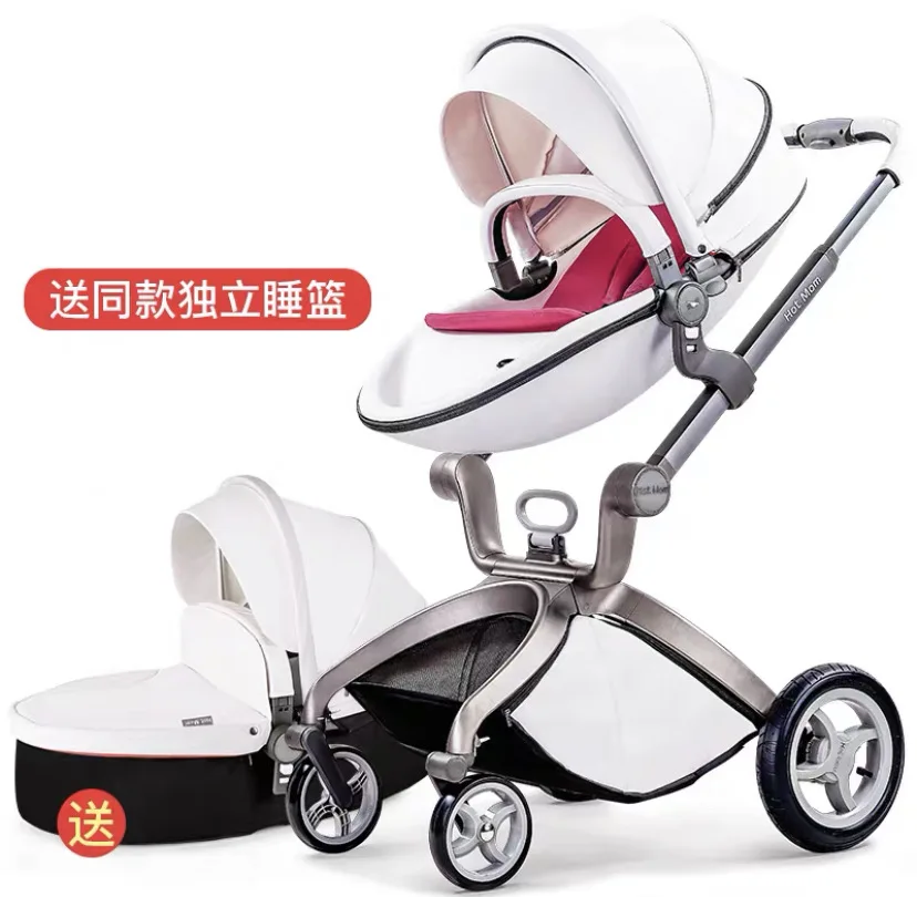 HOT MOM European design,luxury 2  in1,landscape travel system and light  pram ,baby stroller