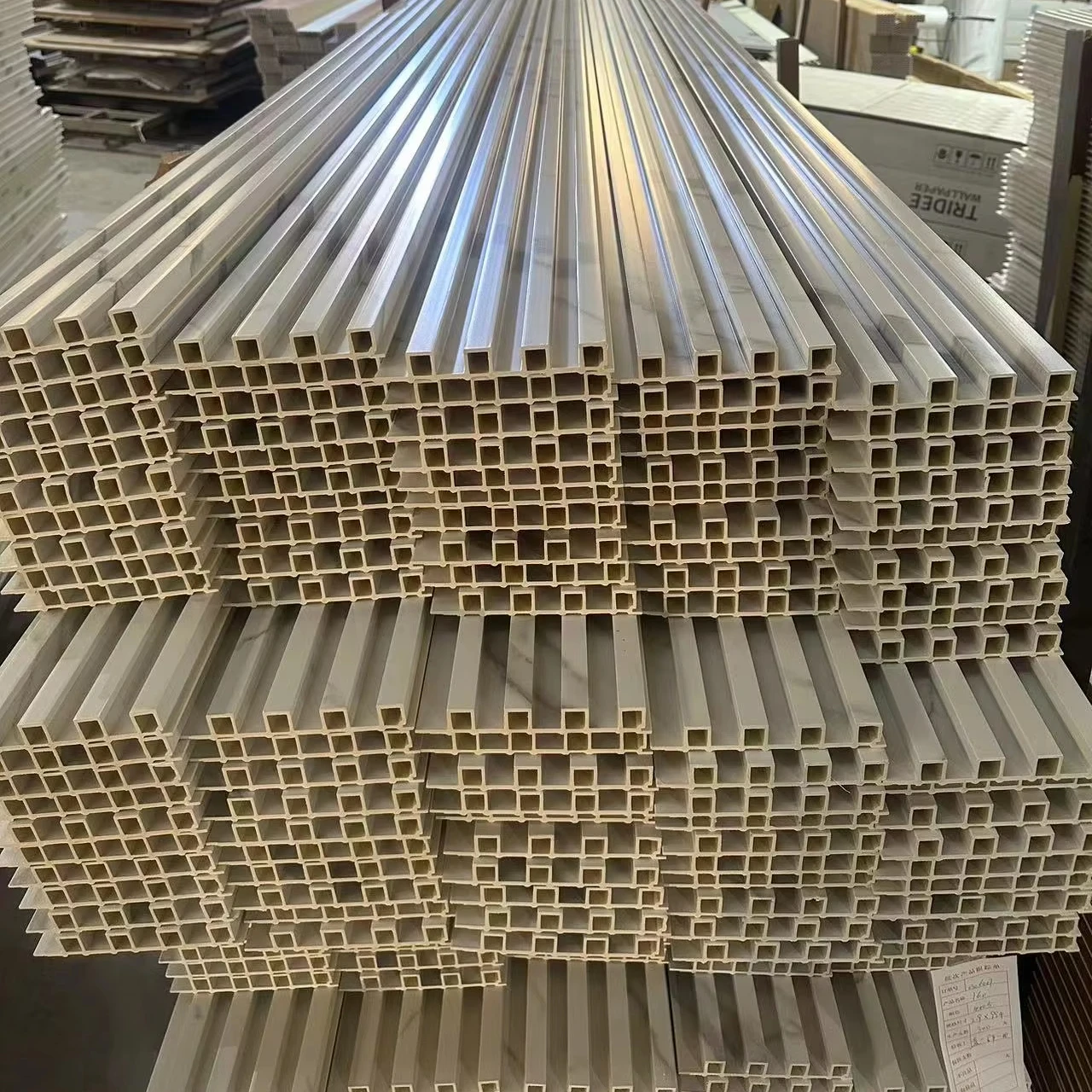 Household Use Partition Design Modern Style Waterproof Soundproof Fireproof WPC Wall Panel