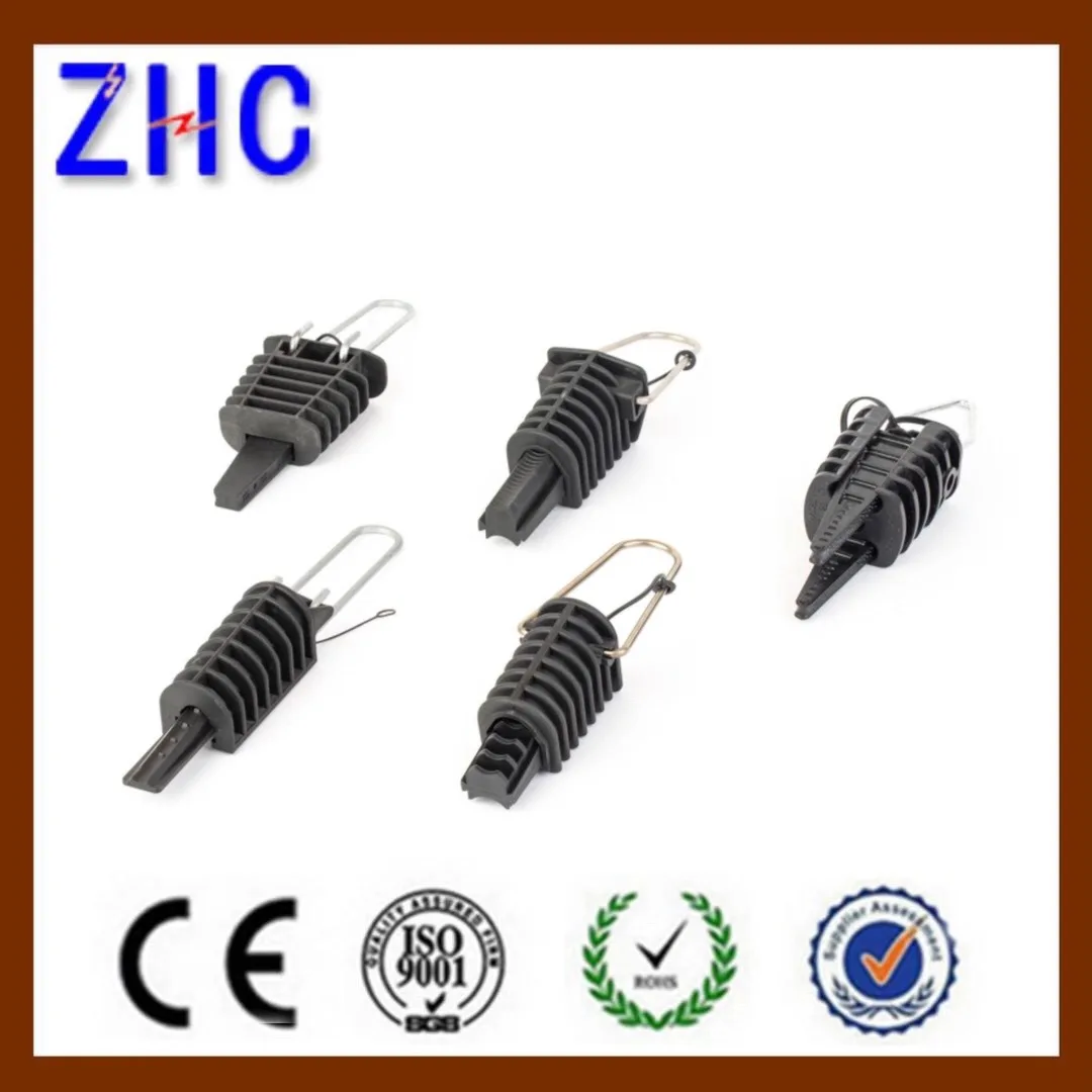 PAM Overhead line Electric Accessaries Wedge Type Dead End Tension Clamp For Aerail Bundle Cable Type 50-70mm2