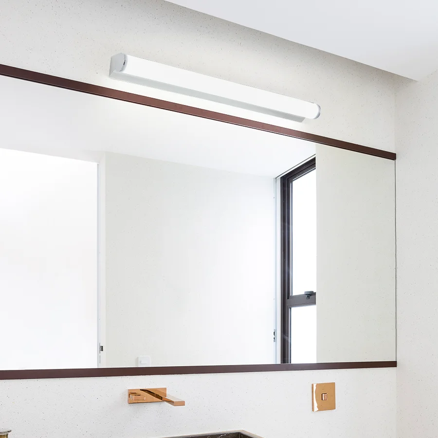 
Stainless steel Modern Linear Make Up Mirror Light Surface Mounted Wall Lighting Picture Lamp Wholesale Modern LED Wall Light 