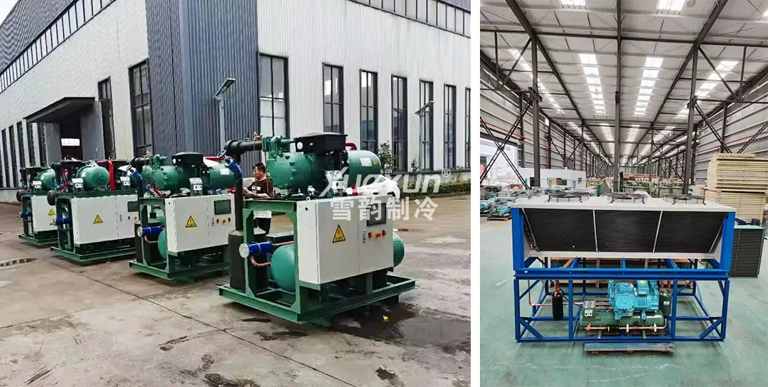 7HP Cooling Compressor Semi-hermetic condensing unit Condenser Unit Refrigeration Cold Storage Room Freezer