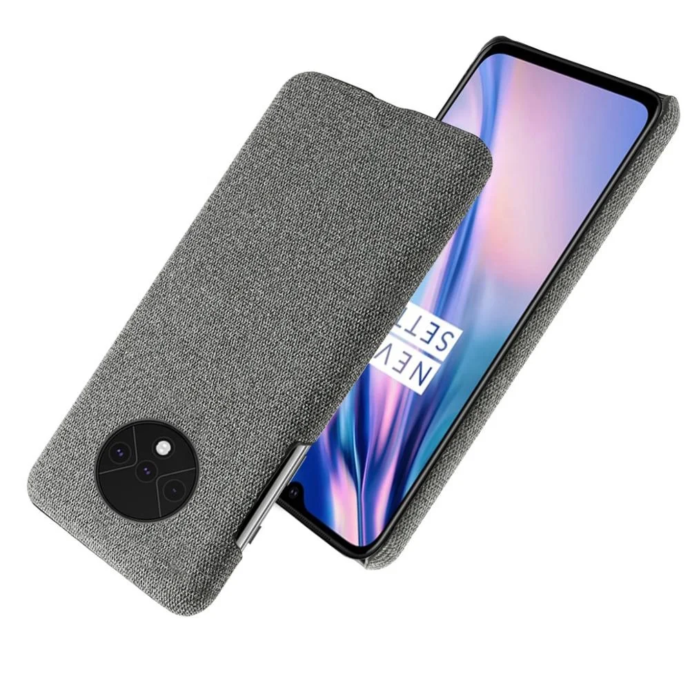 Последняя модель моды 2019 холст чувство гибридный прочный сотовый телефон чехол для Oneplus 7 Т