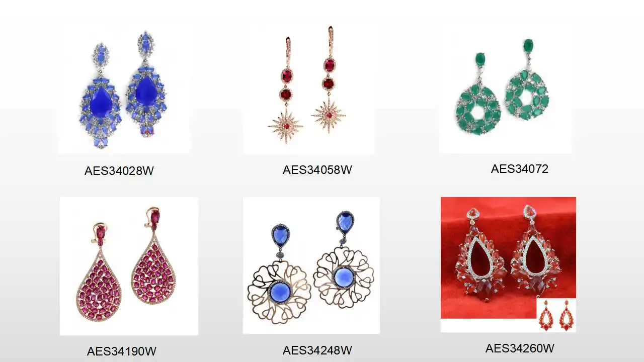 kirin jewelry Wholesale Christmas Decoration Hanging Decor Supplies Candy Cane Stud Earring