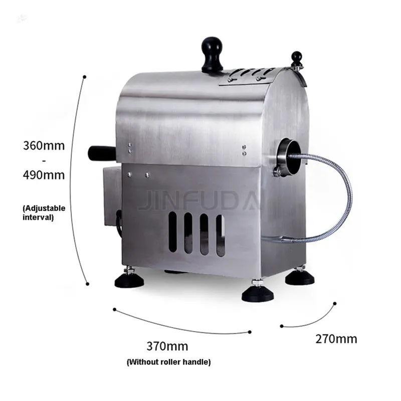 small home use Gas soybean roasting machine/coffee bean roaster machine/mini multifunction cashews nut baking