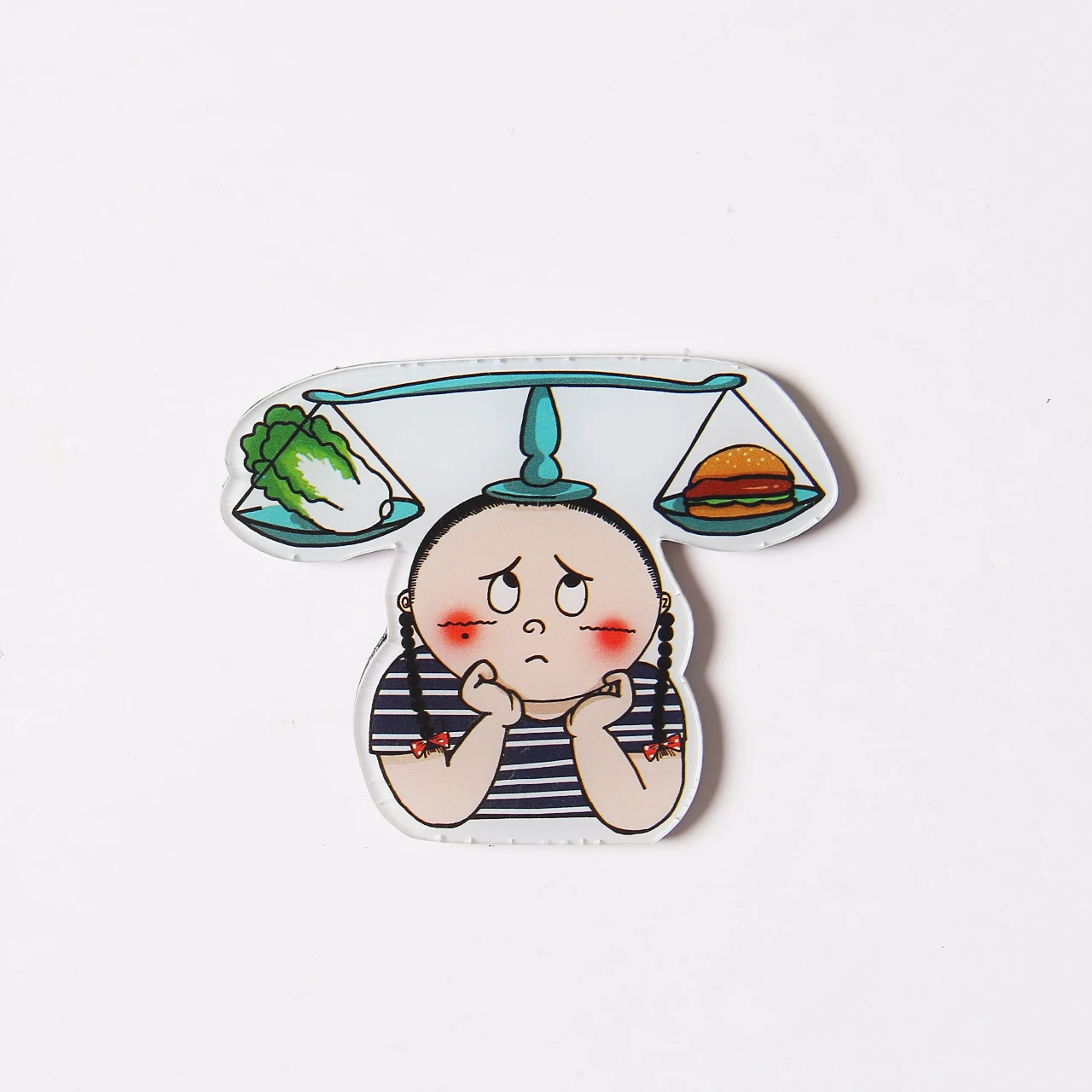 Hot selling factory customized OEM Acrylic fridge magnet Sticker for promotion souvenir gift home Decorate