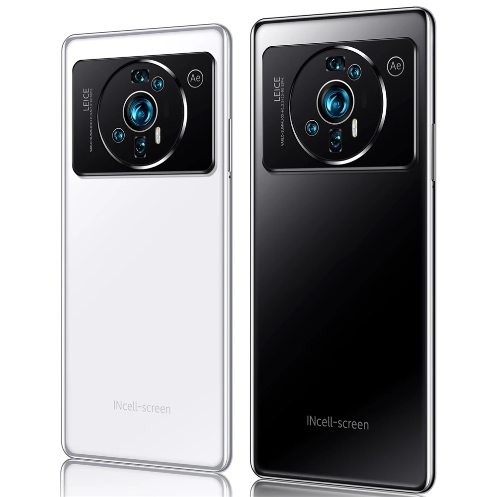 M12 Utra Android Phone 8GB RAM 512GB ROM GPS 48MP+72MP Face ID Smart Phone Deca Core Android12.0 Telephone Fingerprint ID Game