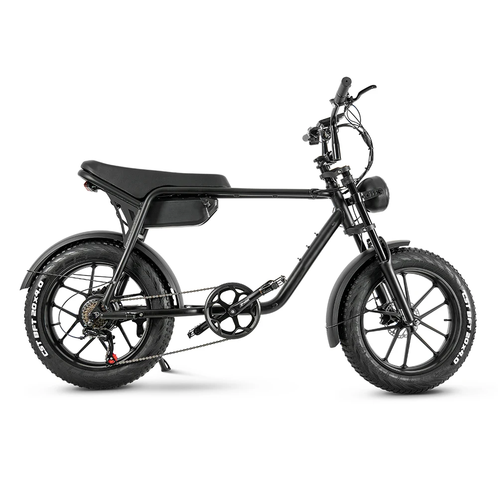 ЕС склад TOODI профессиональный производитель K20 750W электрический велосипед задний ступичный мотор 20-дюймовые толстые шины E-bike