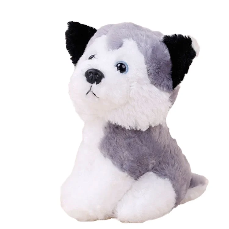 20cm Customized Stuffed Animals Plush Lovely Dog Toy Small Soft Cat Kitten Puppy Luxury Toys for Kids