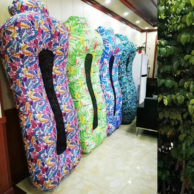 2022 Waterproof Inflatable Sofa with Integral Pillow/Inflatable Lounger/Portable Air Bed for Bedroom/Sofa/Travel/Camping