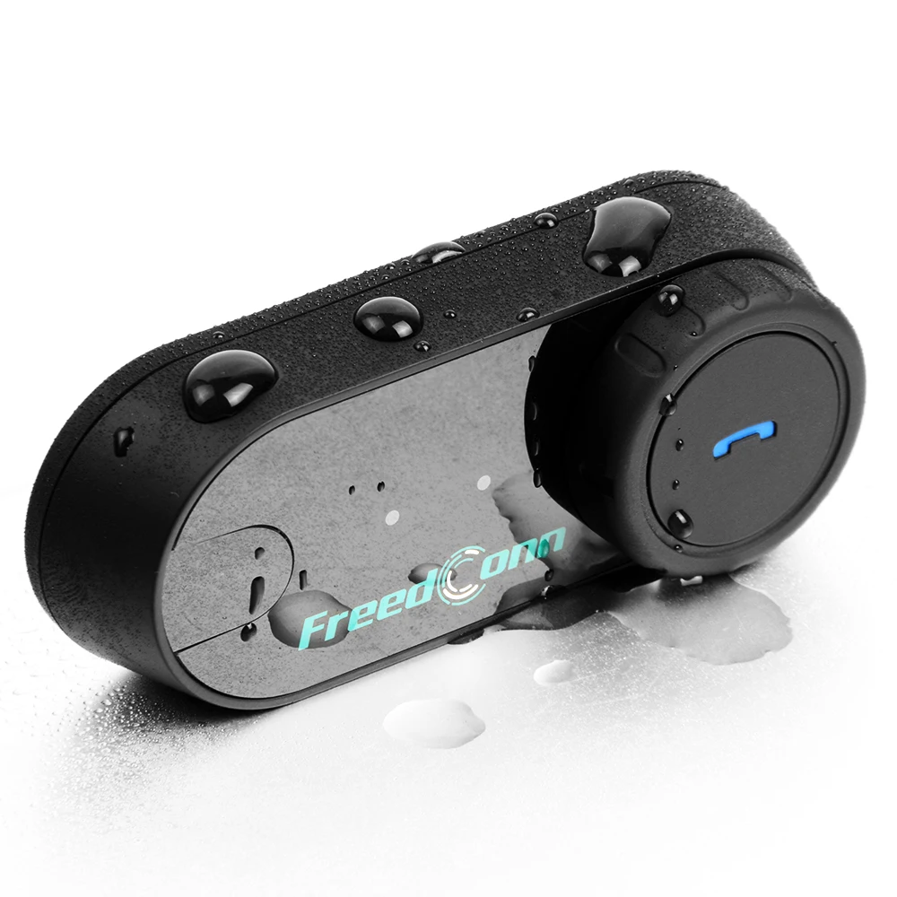 Bluetooth-Интерком freedconn t-comvb для мотоциклетного шлема, 3 водителя + FM-радио