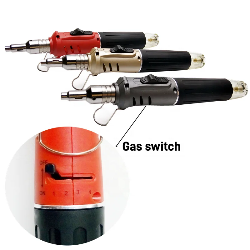 10 in 1 gas soldering iron outdoor repair welding tool DIY fire gun portable wireless soldering iron pen 1115K