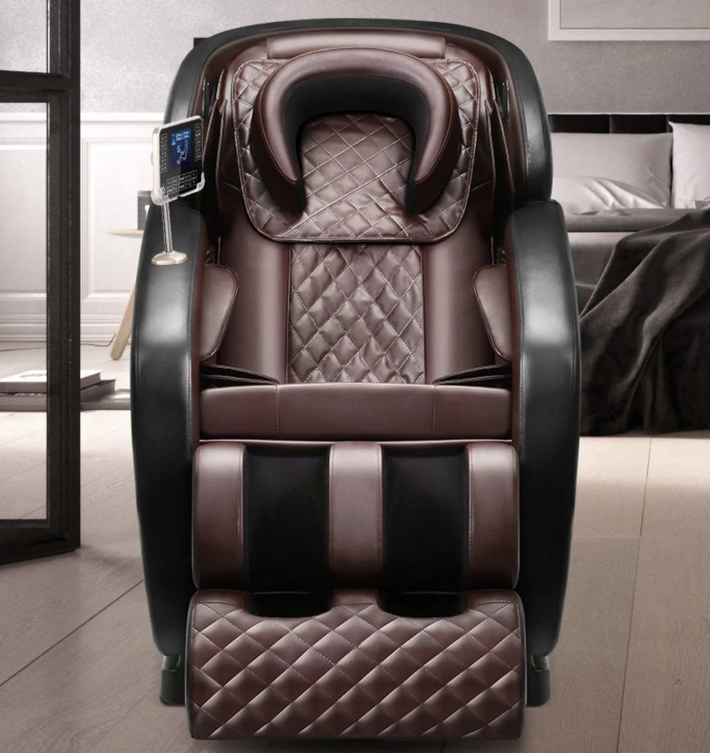 Sale Relaxing Comfort 4D Zero Gravity Fullbody Foot Arm Rest Leather Massage Chair Fauteuil Massant 3 in 1 Body OEM Waist Soles
