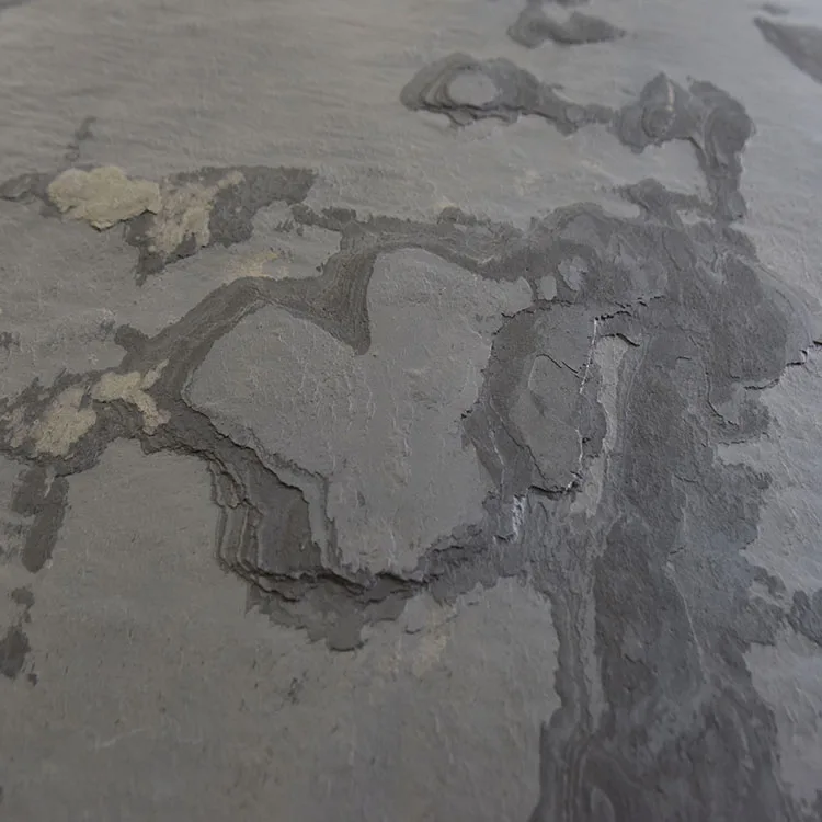 Stonemarkt Natural  slate stone 2 mm thin flexible veneer sheets stone panel kitchen top interior wall decoration