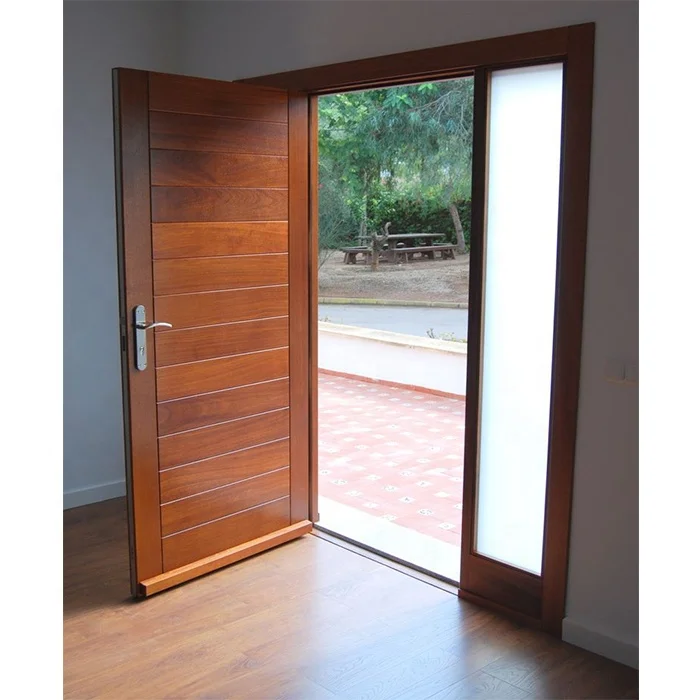 Exterior doors wood entrance main double design exterior wooden front doors wooden modern