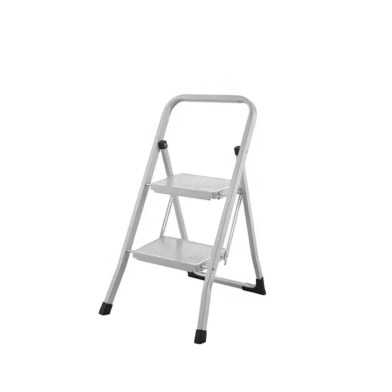 One-stop Service Design Folding Step Ladders Not Easy To Wear Two Step Ladder With Handle