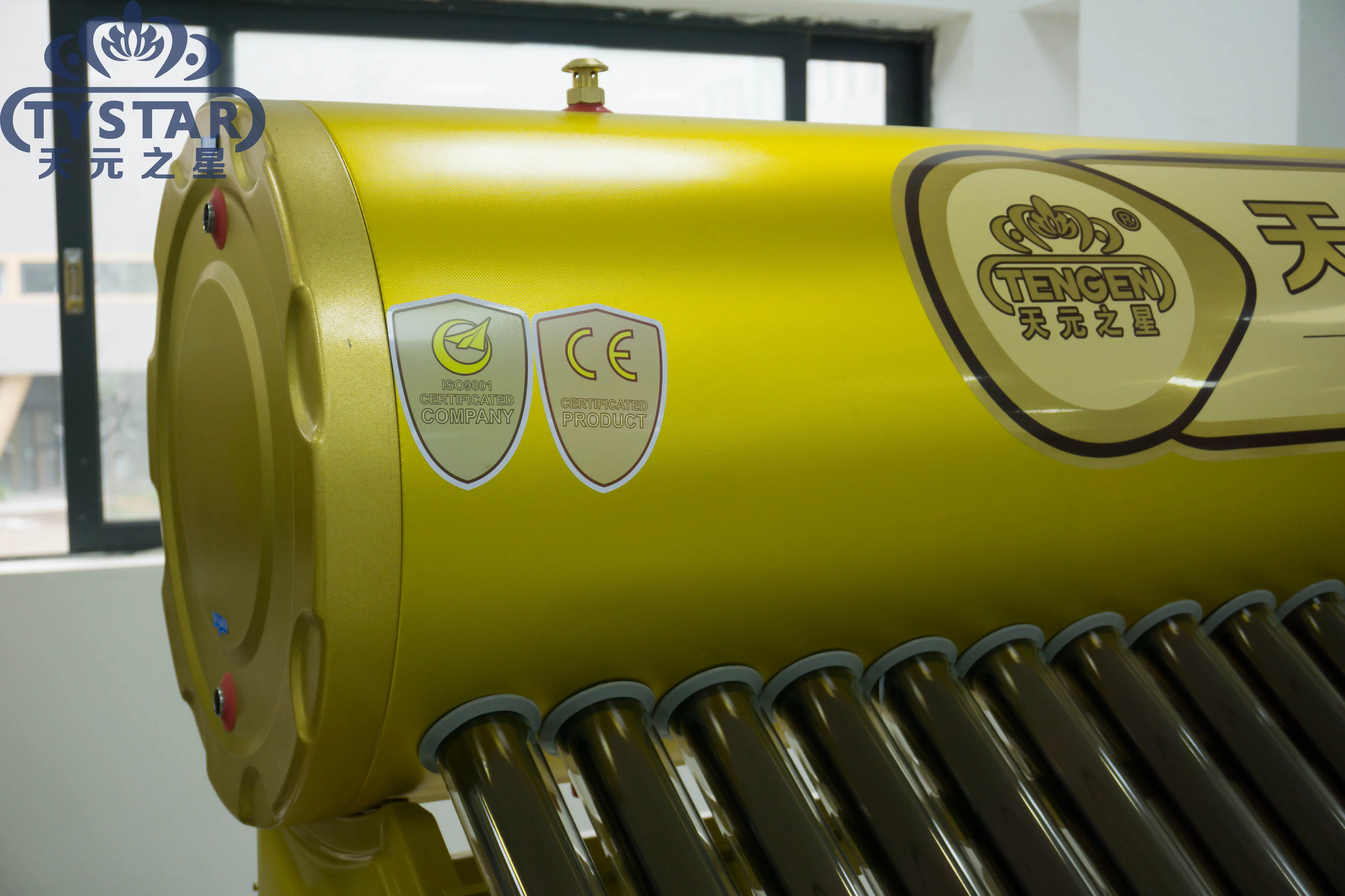 Домашний Бытовой Солнечный водонагреватель под давлением от производителя вакуумная трубка резервуар для воды из нержавеющей стали 304 индивидуальный Тенген