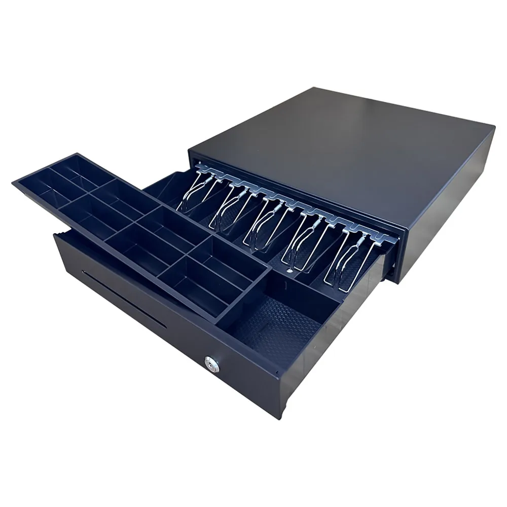 HER-415A Wholesale 5bills 8coins Metal Cash Drawer Cabinet Cash Box