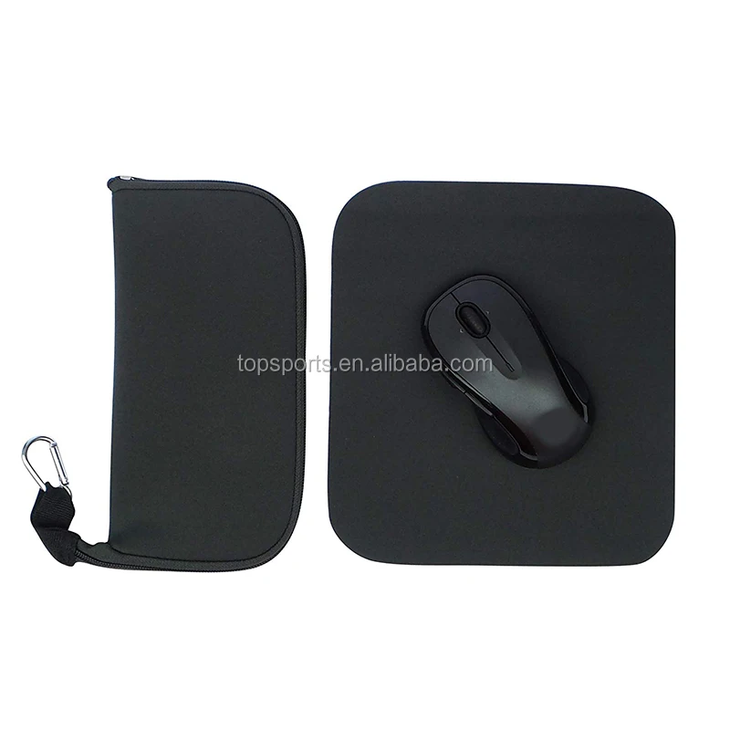 New Style Tote Neoprene Mouse Pad Customized Blank Mousepad Storage Bags