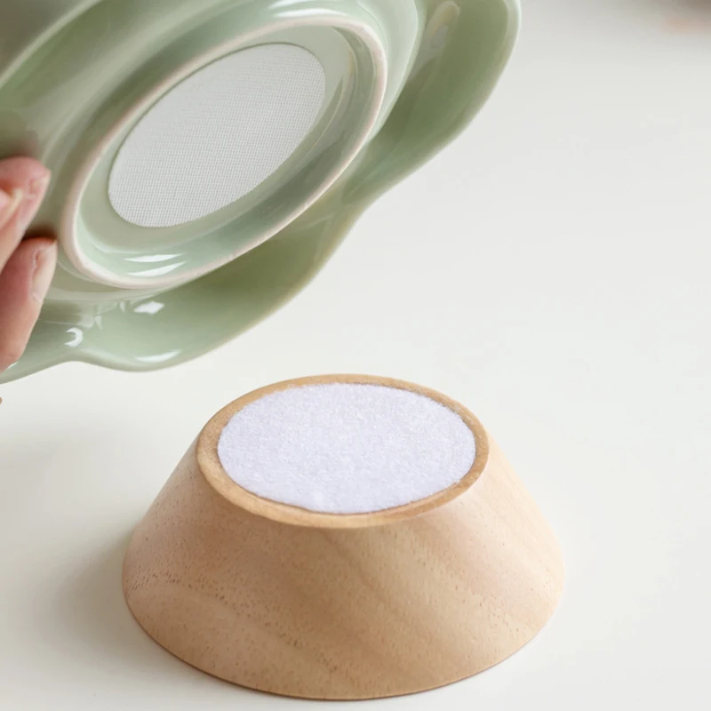 2024 Wholesale Split Ceramic Pet Flower Plate Bowl Elevated Mouth Neck Anti-Tipping Cat Dog Food Bowl Tilted Water Ceramic Bowl