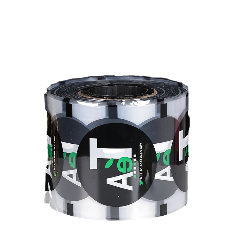 Custom Printed Laminated Plastic Biodegradable Packaging Mylar Roll Film Color Printing Sachet Film Roll Plastic Rollstock