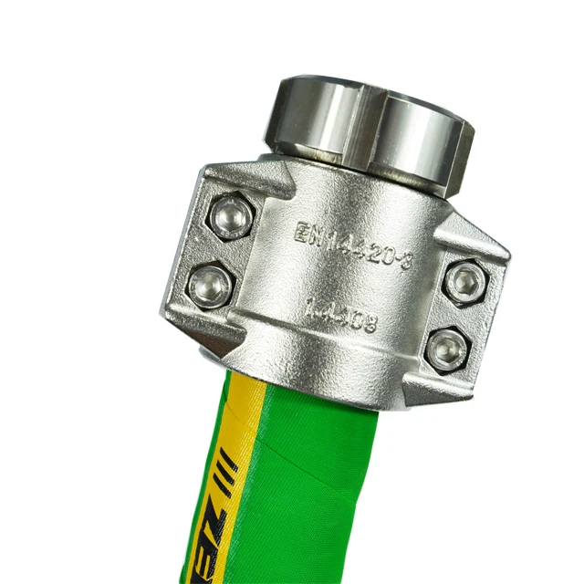 high quality chemical rubber hose with UHMWPE and steel helix used for resistance Concentrated acid and  alkali discharge