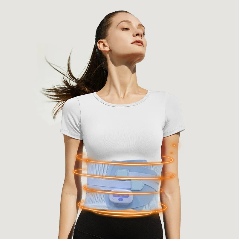 Hot Compress Massage Belt Intelligent Charging Warm Belt Vibration Heating Belt Shaping Massage Instrument