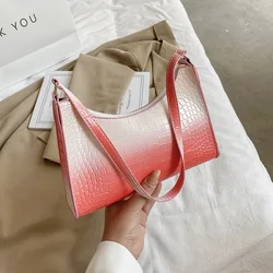 2021 fashion muticolor shoulder bag brand women  high quality pu leather handbags