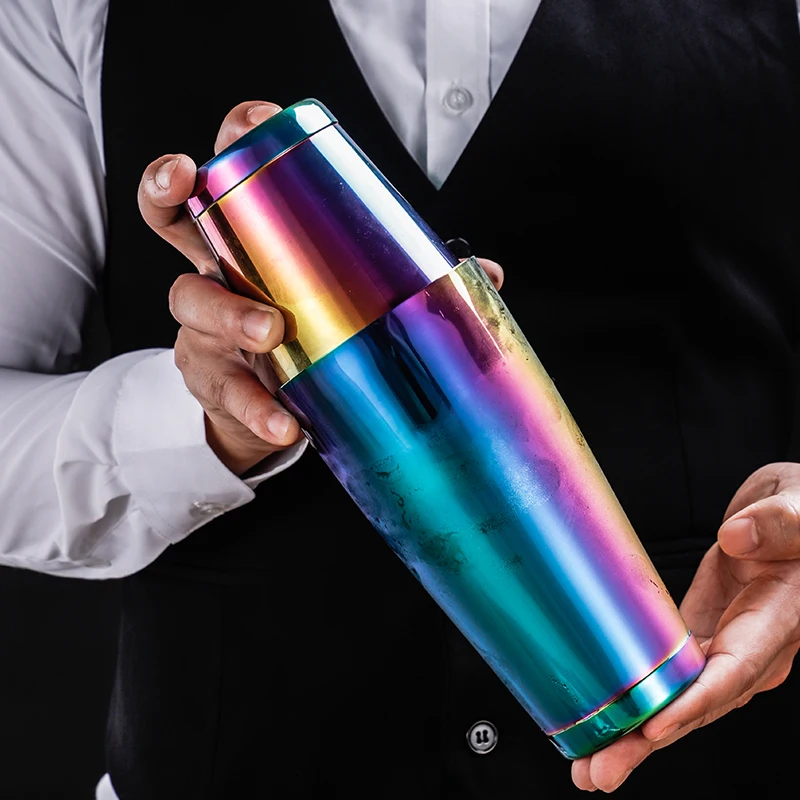 28oz + 18oz (850+550ml) Boston Cocktail Shaker Bar Set Koriko Weighted Tin-on-Tin Shaking Tins Stainless Steel Shaker Kit
