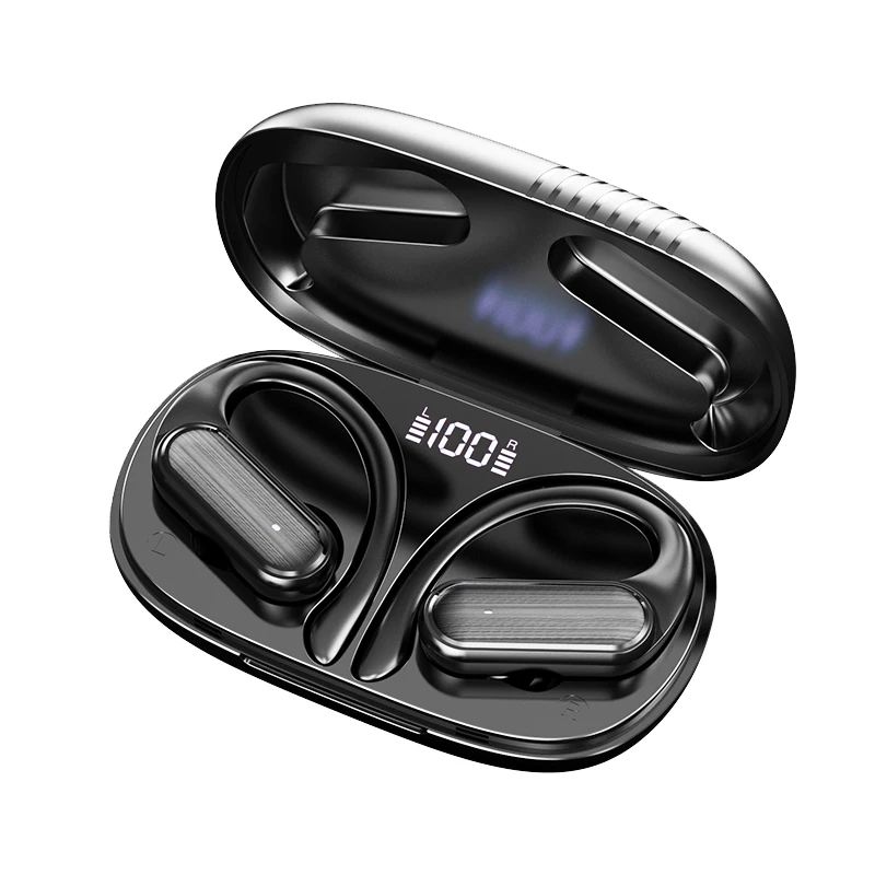 A520 TWS Wireless Earphones Sport Headphone Bluetooth 5.3 Smart Touch HiFI 9D Stereo Waterproof Ear Hook Headset  hearing aid